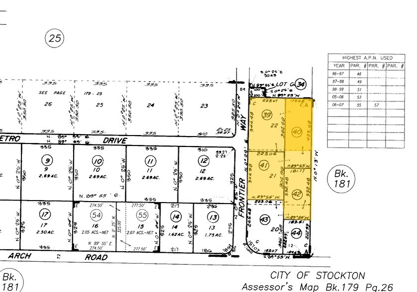 4790 Frontier Way, Stockton, CA à louer - Plan cadastral – Image 2 sur 5