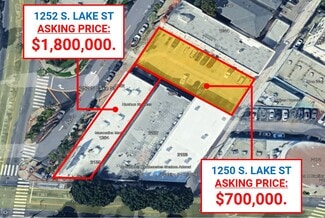 Plus de détails pour 1252 S Lake St, Los Angeles, CA - Local commercial à vendre