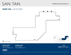 3200 W Ray Rd, Chandler, AZ à louer Plan de site– Image 1 sur 2