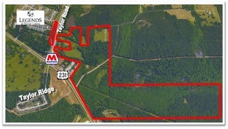 Plus de détails pour Taylor Rd & Highway 231, Montgomery, AL - Terrain à vendre