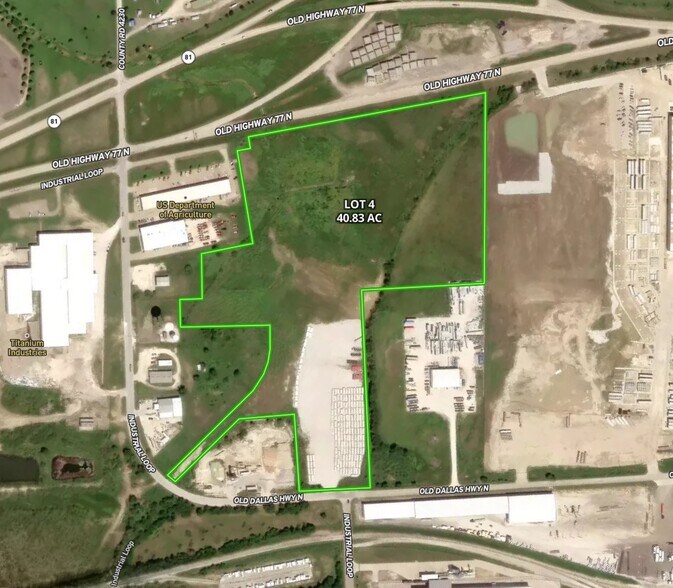 Hillsboro FTZ Tracts portefeuille de 3 biens à vendre sur LoopNet.fr - Aérien – Image 3 sur 7