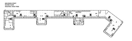 600 Gemini St, Houston, TX à louer Plan d’étage– Image 1 sur 1