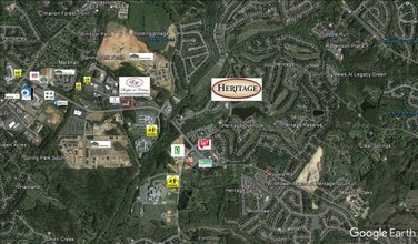 3325 Rogers Rd, Wake Forest, NC - Vue aérienne  vue de carte