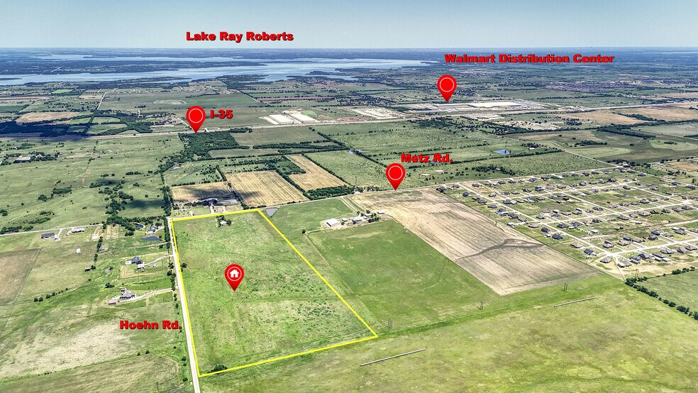 42041 Metz Rd, Sanger, TX à vendre - Photo principale – Image 1 sur 3
