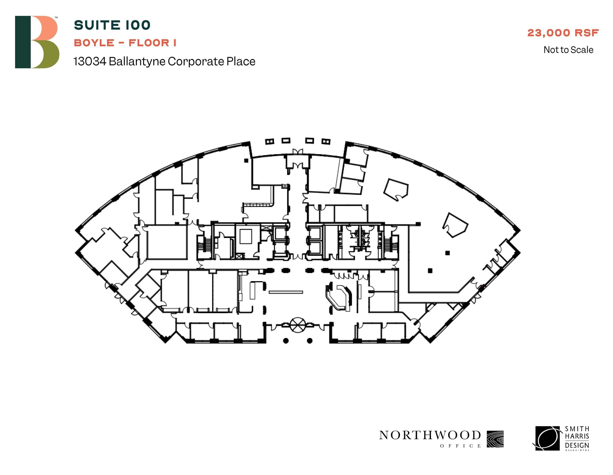13034 Ballantyne Corporate Pl, Charlotte, NC à louer Plan d’étage– Image 1 sur 1