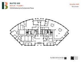 13034 Ballantyne Corporate Pl, Charlotte, NC à louer Plan d’étage– Image 1 sur 1