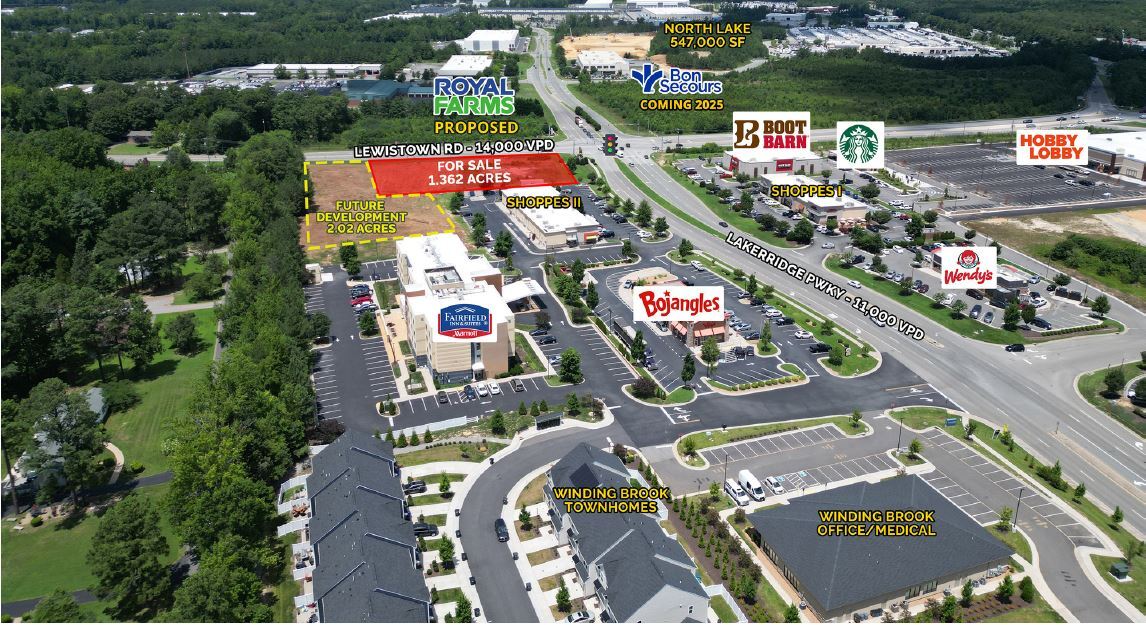 Lewistown Road and Lakeridge Parkway, Ashland, VA à louer Photo principale– Image 1 sur 19