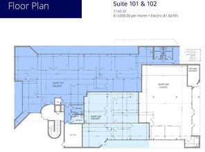 10065 Old Grove Rd, San Diego, CA à louer Plan d’étage– Image 2 sur 2