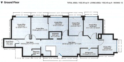 401 SE 6th St, Evansville, IN à louer Plan d’étage– Image 1 sur 1