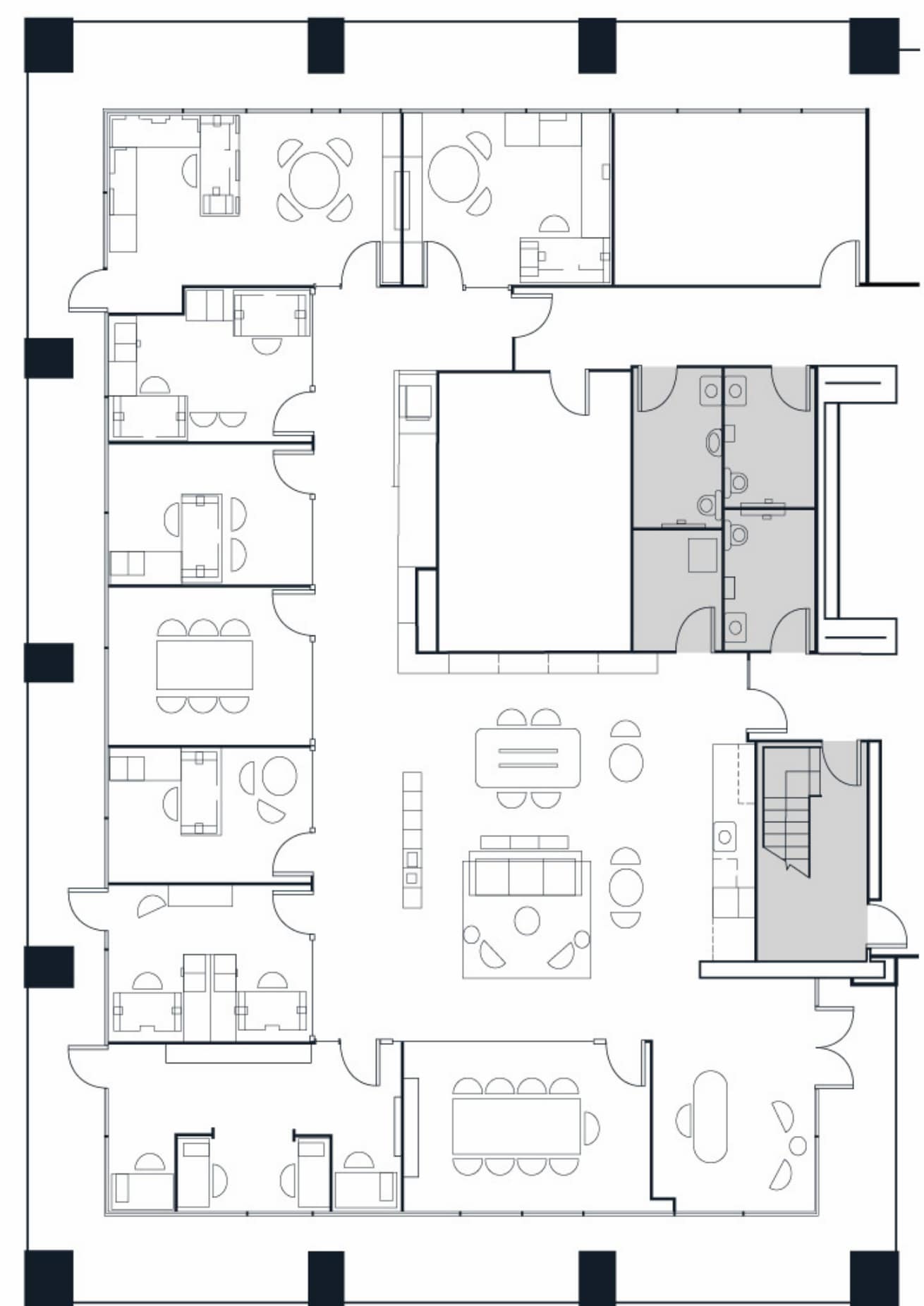 2102 Sand Hill Rd, Menlo Park, CA à louer Plan d’étage– Image 1 sur 1