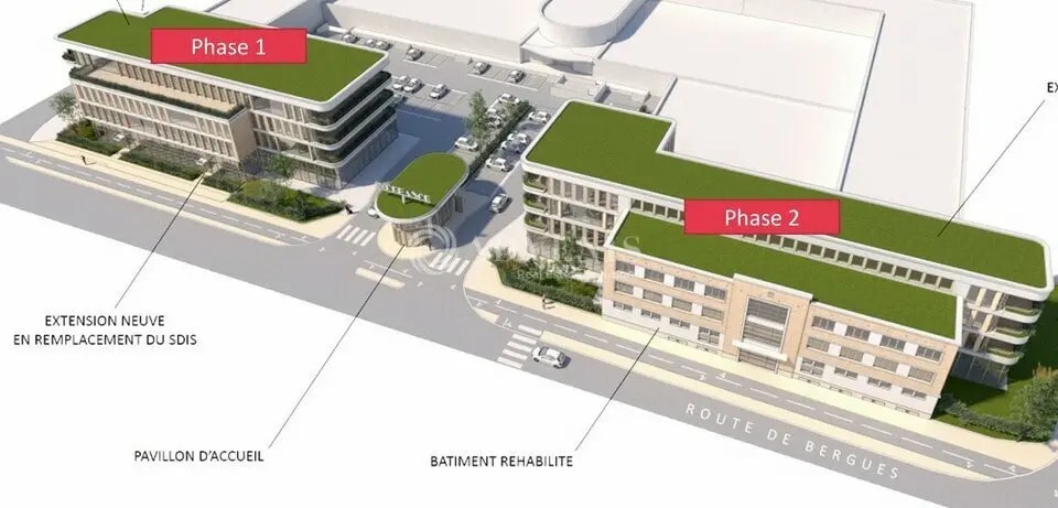 Bureau dans Coudekerque-Branche à louer - Photo de l’immeuble – Image 3 sur 3