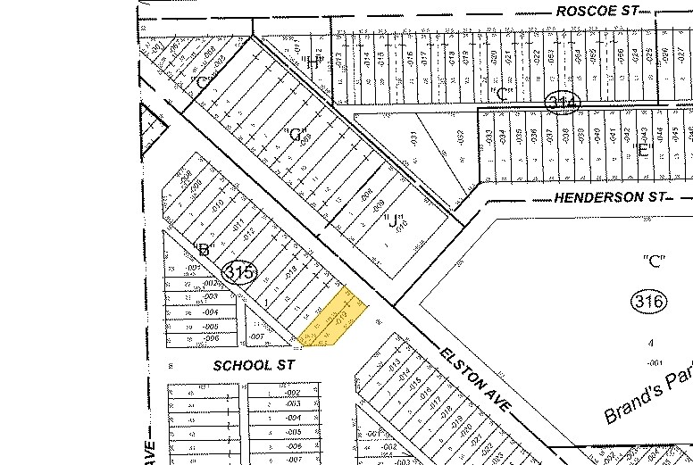 3300 N Elston Ave, Chicago, IL à vendre - Plan cadastral – Image 2 sur 6