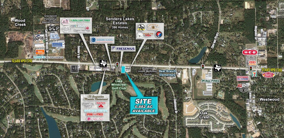 SEQ of FM 1488 and Windcrest National, Magnolia, TX à vendre - Photo principale – Image 1 sur 5