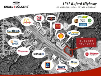 Plus de détails pour 1747 Buford Hwy, Cumming, GA - Terrain à vendre