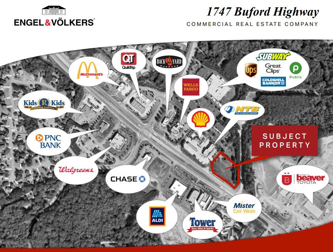 1747 Buford Hwy, Cumming, GA à vendre Photo principale– Image 1 sur 9
