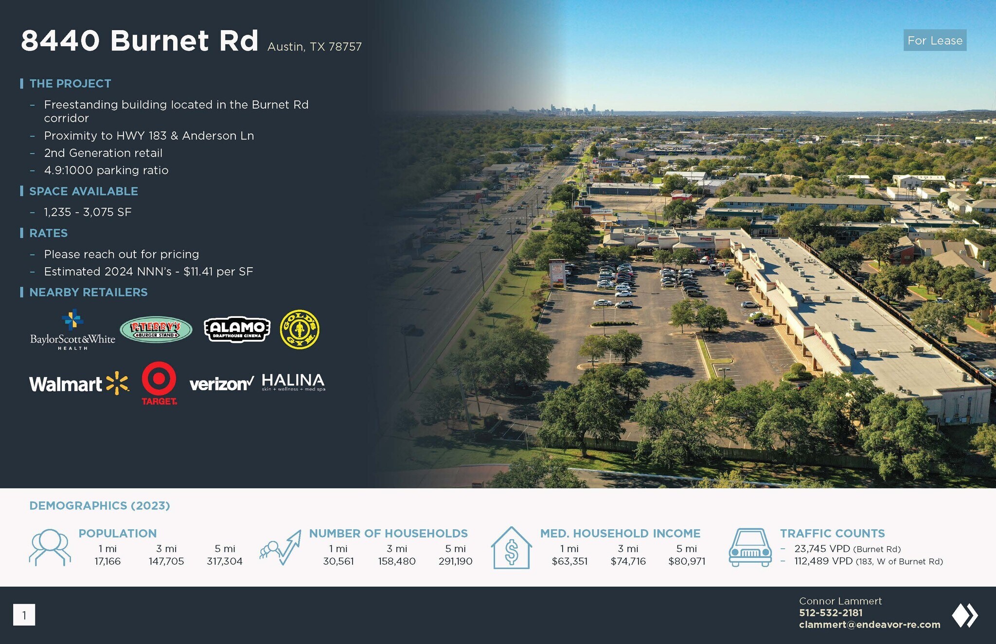 8440 Burnet Rd, Austin, TX à louer Photo de l’immeuble– Image 1 sur 3