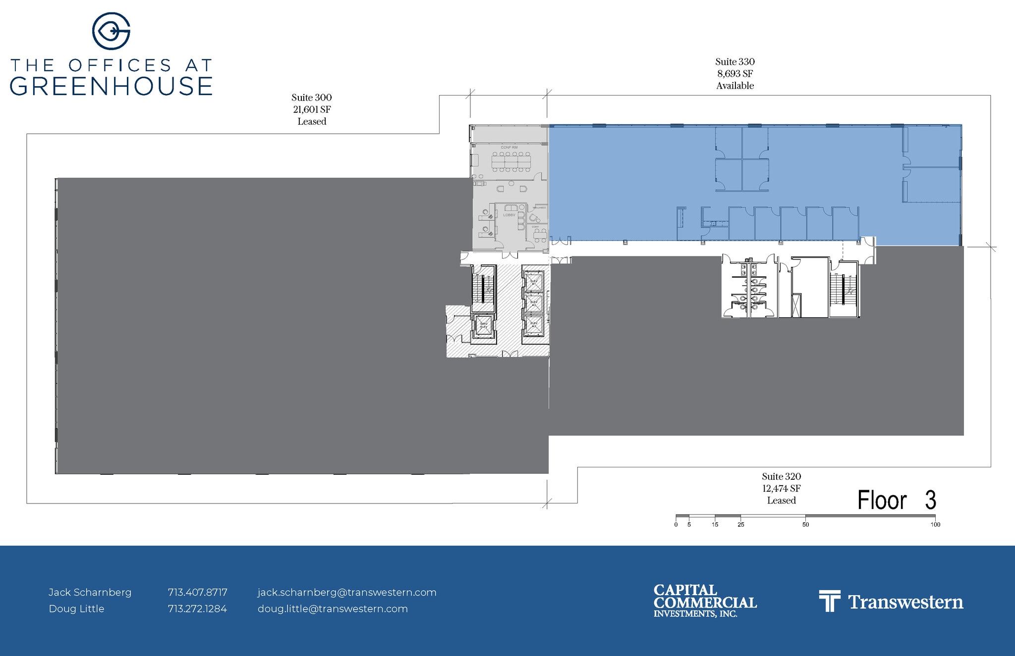 19219 Katy Fwy, Houston, TX à louer Plan d’étage– Image 1 sur 4