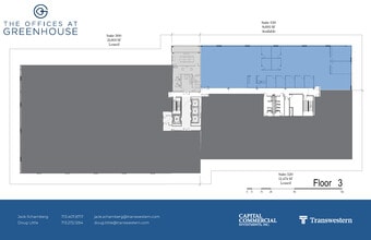 19219 Katy Fwy, Houston, TX à louer Plan d’étage– Image 1 sur 4