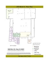 2525 Birch St, Vista, CA à louer Plan de site– Image 1 sur 1