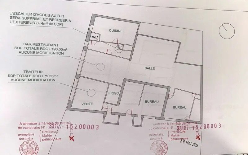 Local commercial dans Floirac à vendre - Plan d’étage – Image 2 sur 4