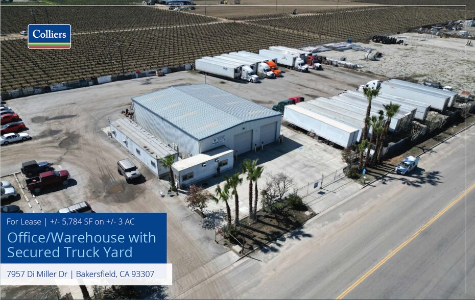 7957 Dimiller Dr, Bakersfield, CA à louer - Photo de l’immeuble – Image 1 sur 5