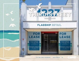 Plus de détails pour 1227 3rd Street Promenade, Santa Monica, CA - Local commercial à louer