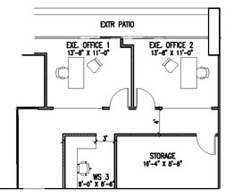 3575 Cahuenga Blvd W, Studio City, CA à louer Plan d’étage– Image 1 sur 1