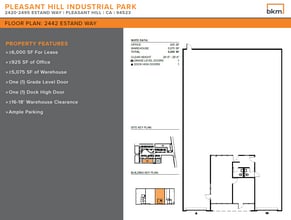 2475-2495 Estand Way, Pleasant Hill, CA à louer Photo intérieure– Image 1 sur 5