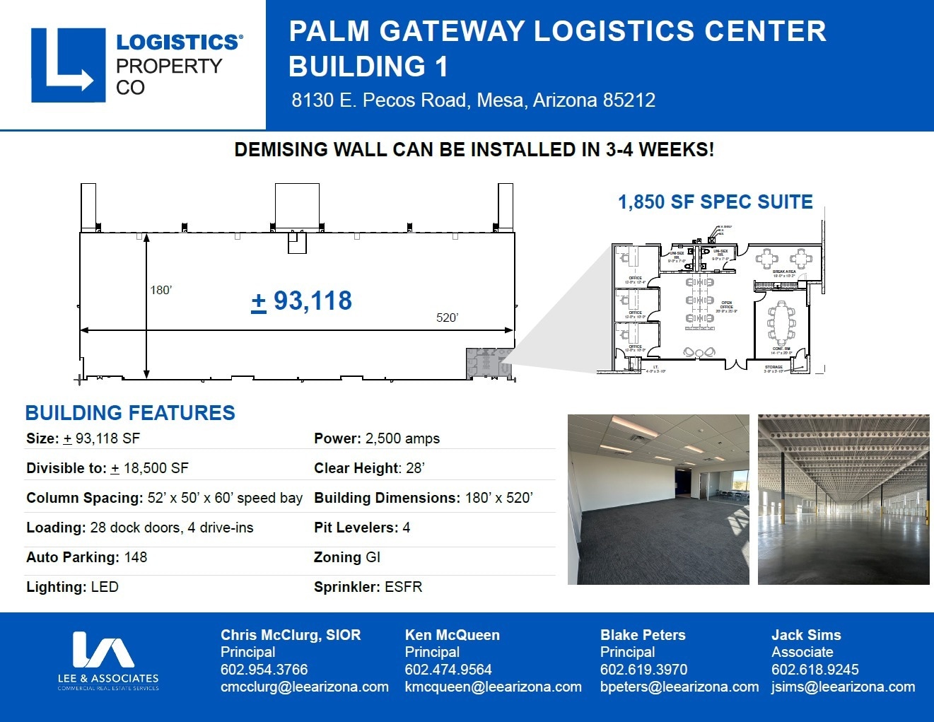 NEC Sossaman & Pecos Rd, Mesa, AZ à louer Plan de site– Image 1 sur 1