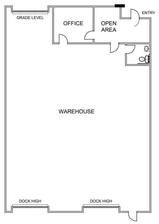 2365 Michael Faraday Dr, San Diego, CA à louer Plan d’étage– Image 1 sur 1