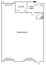2365 Michael Faraday Dr, San Diego, CA à louer Plan d’étage– Image 1 sur 1