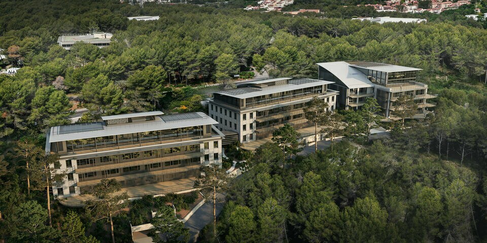 Bureau dans Valbonne à louer - Aérien – Image 2 sur 7