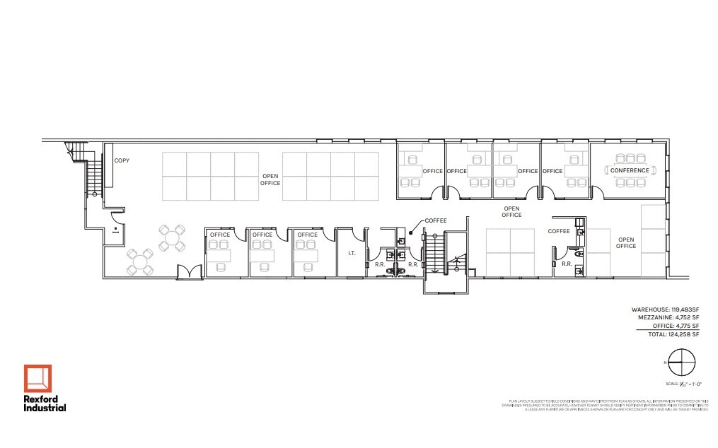 4325 Etiwanda Ave, Jurupa Valley, CA à louer Plan d’étage– Image 1 sur 3