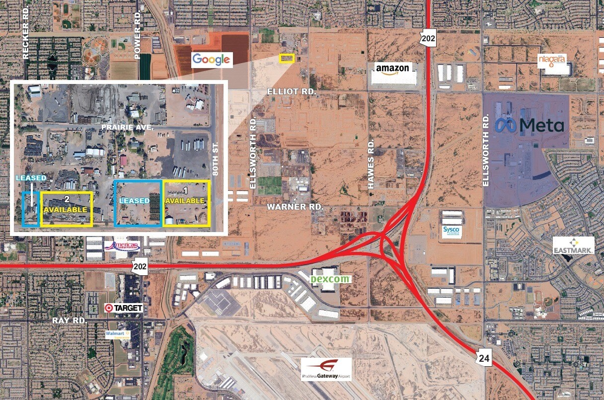 SEC 80th St & Prairie Ave, Mesa, AZ à louer Photo principale– Image 1 sur 2