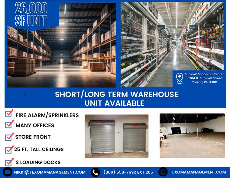 6204 N Summit St, Toledo, OH à louer - Photo de l’immeuble – Image 1 sur 19