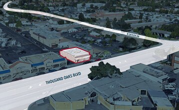 2831 E Thousand Oaks Blvd, Thousand Oaks, CA - Vue aérienne  vue de carte