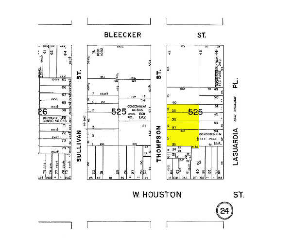 172 Thompson St, New York, NY à louer - Plan cadastral – Image 2 sur 4