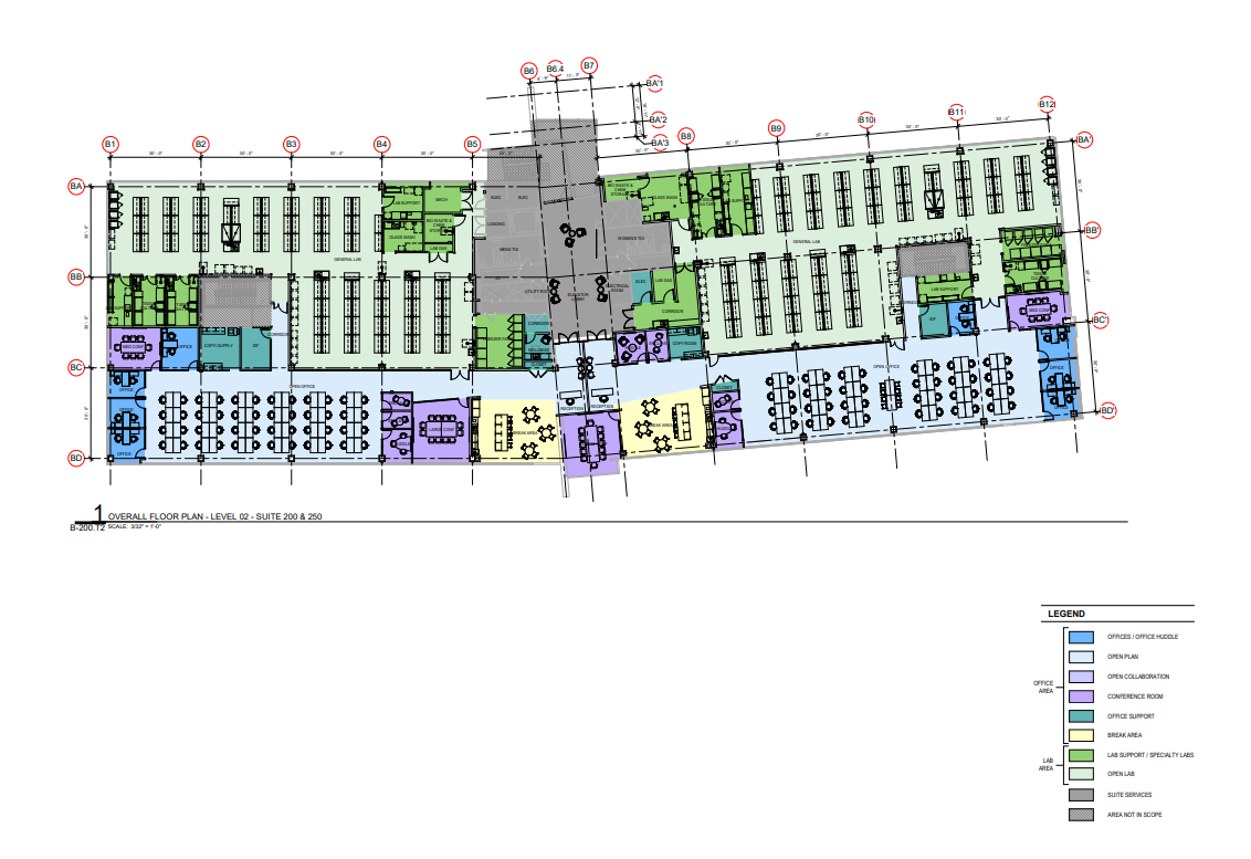 6401 Hollis St, Emeryville, CA à louer Plan d’étage– Image 1 sur 4