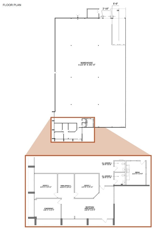 10825 7th St, Rancho Cucamonga, CA à louer Plan d’étage– Image 1 sur 1