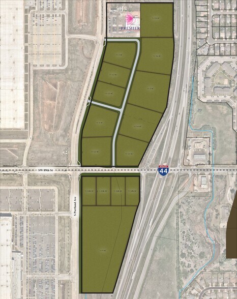 I-44 & SW 89th St, Oklahoma City, OK à louer - Plan de site – Image 2 sur 23