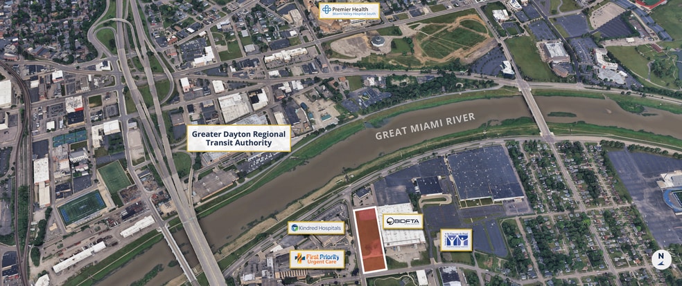835 S Edwin C Moses Blvd, Dayton, OH à vendre - Photo de l’immeuble – Image 3 sur 3