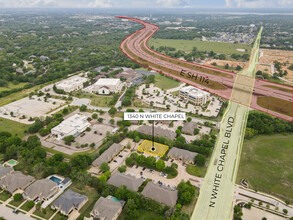 1340 N White Chapel Blvd, Southlake, TX - VUE AÉRIENNE  vue de carte