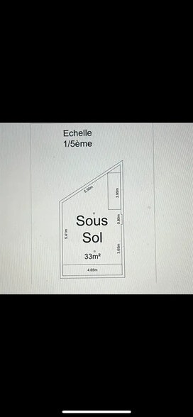 Local commercial dans Ivry-sur-Seine à vendre - Plan d’étage – Image 2 sur 2