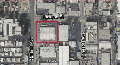 16400 Garfield Ave, Paramount, CA - VUE AÉRIENNE  vue de carte