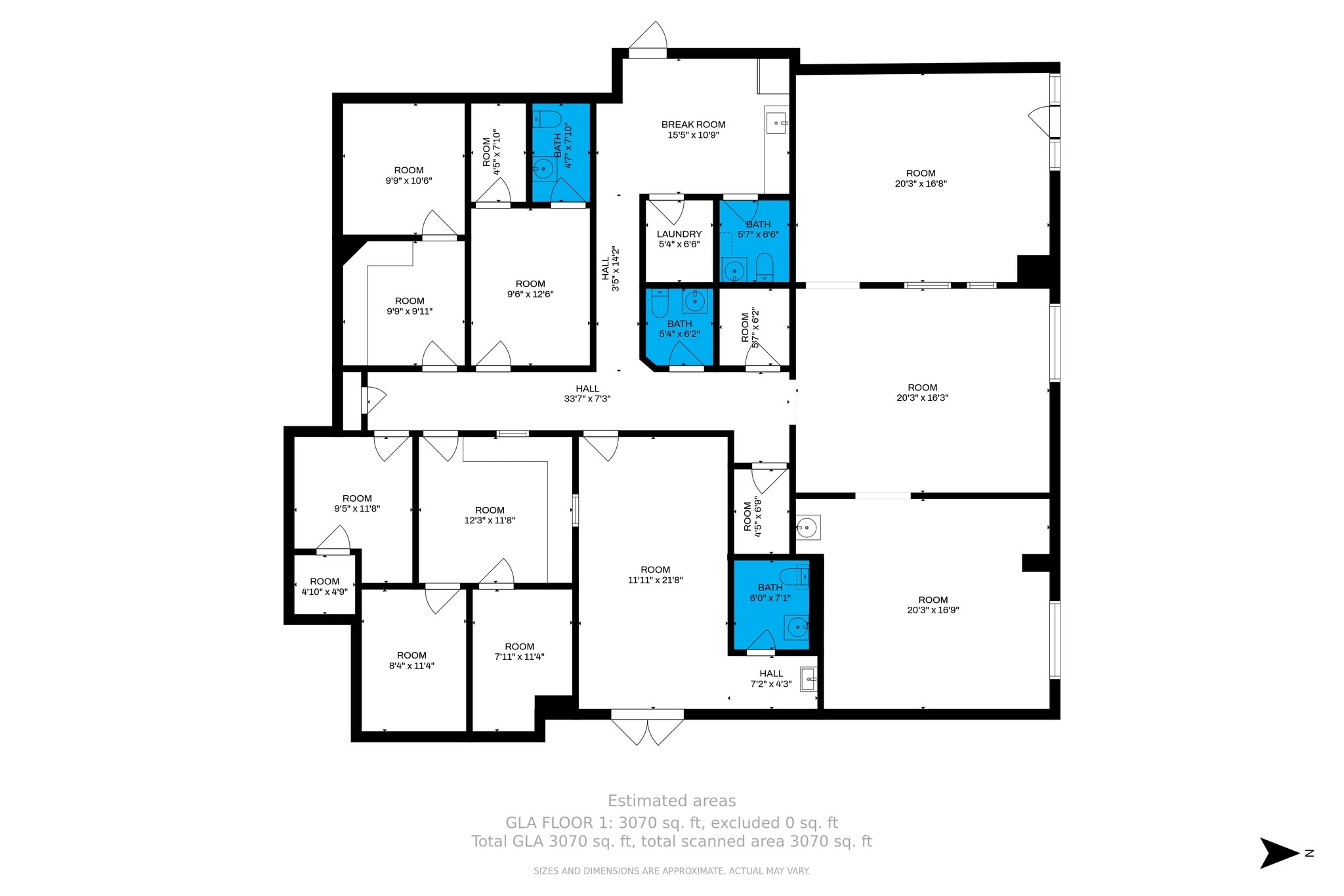 1801-1821 N McKenzie St, Foley, AL à louer Plan d’étage– Image 1 sur 1