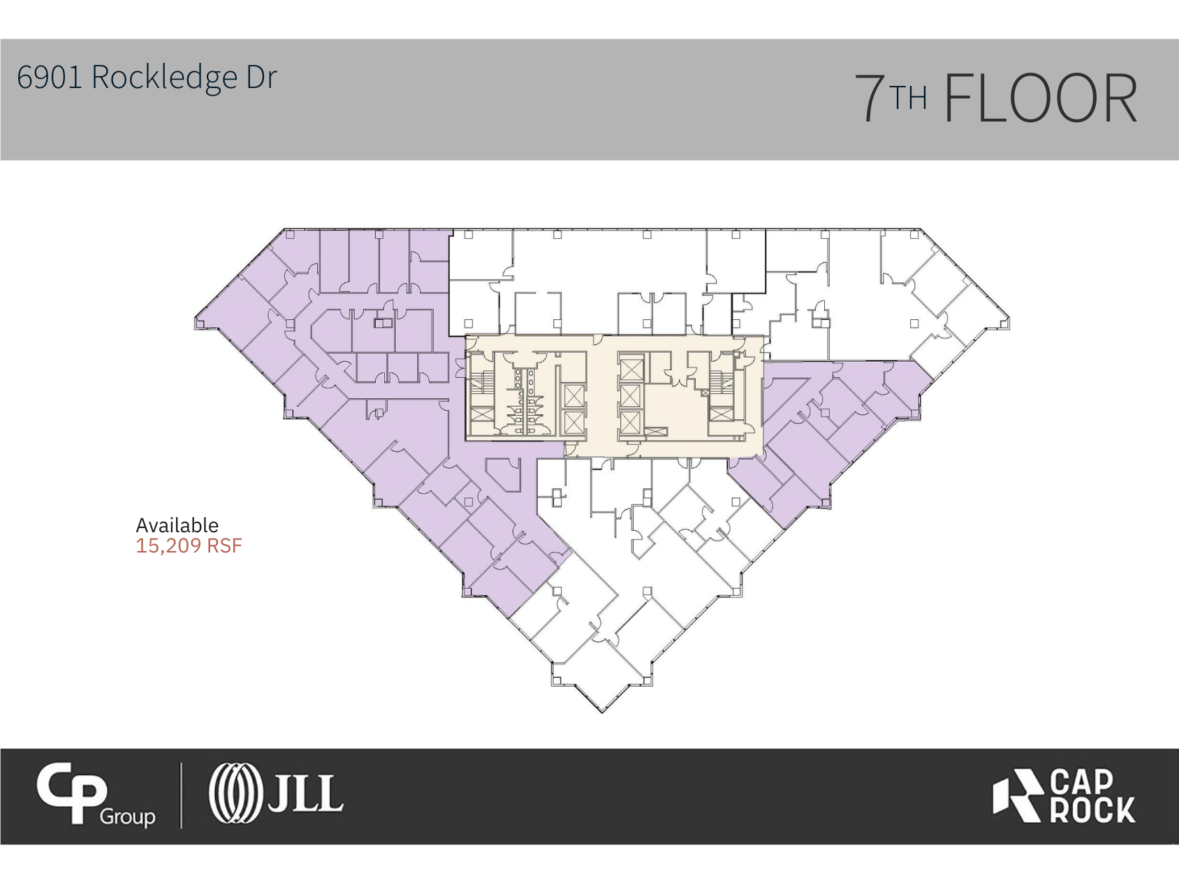 6903 Rockledge Dr, Bethesda, MD à louer Plan d’étage– Image 1 sur 1