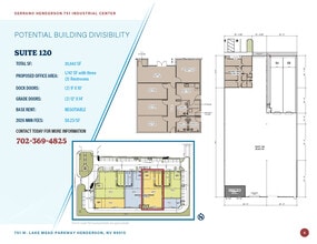 751 W Lake Mead Pky, Henderson, NV à louer Plan d’étage– Image 1 sur 2