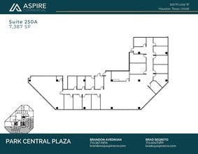 1111 N Loop W, Houston, TX à louer Plan d’étage– Image 1 sur 1