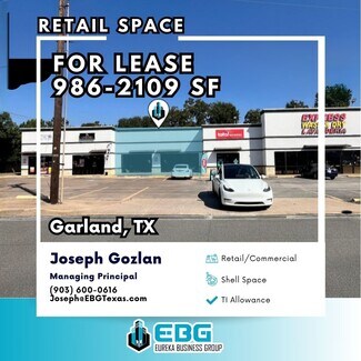 Plus de détails pour 1435-1445 W Kingsley Rd, Garland, TX - Local commercial à louer
