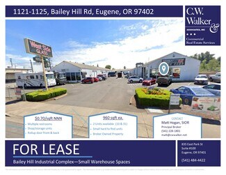 Plus de détails pour 1125 Bailey Hill Rd, Eugene, OR - Industriel/Logistique à louer
